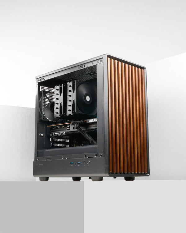 Compact Gaming PC Singapore Tecware Timber M, RX 9070 XT 16 GB, Ryzen 7 7700, $3,500 SGD