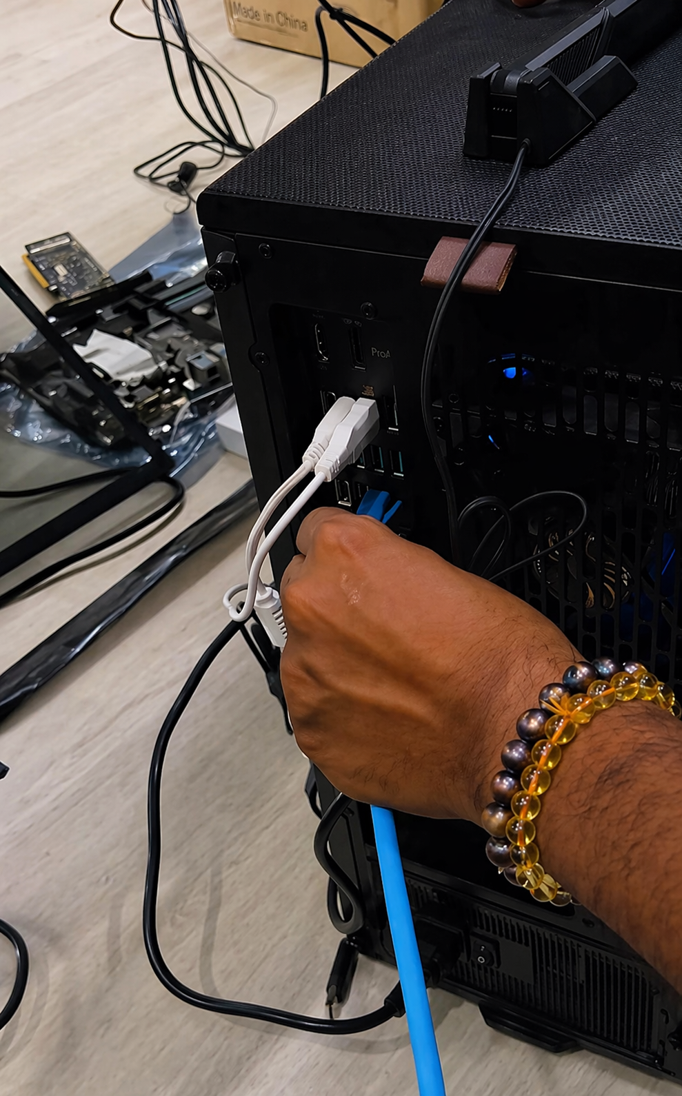 PC Warranty Repair Singapore: Faulty LAN Port Fixed With Motherboard Replacement | Mansa Computers