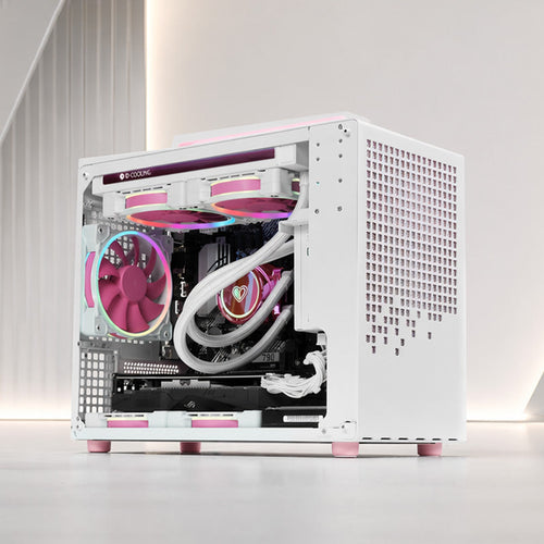 PC Upgrade Service Singapore: Full Pink Build Refresh With Jonsbo Z20 and AIO Cooler | Mansa Computers