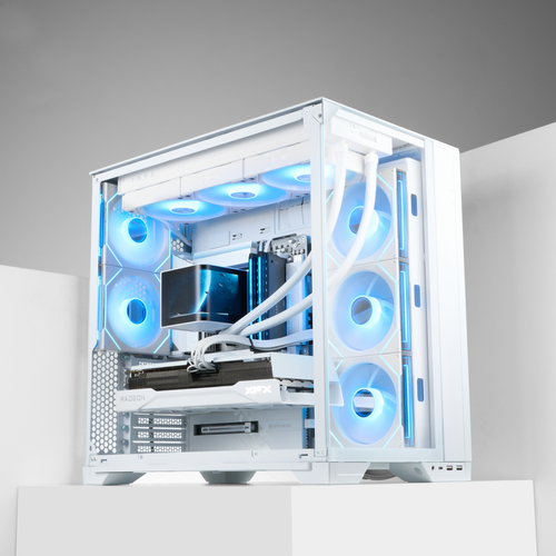 RX 9070 XT Gaming PC Singapore — XFX Swift White, Ryzen 7 7800X3D, $4,475 SGD