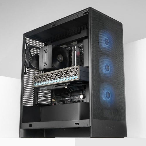 RX 9070 XT gaming PC Singapore NZXT H7 Flow Sapphire Nitro+ built by Mansa Computers
