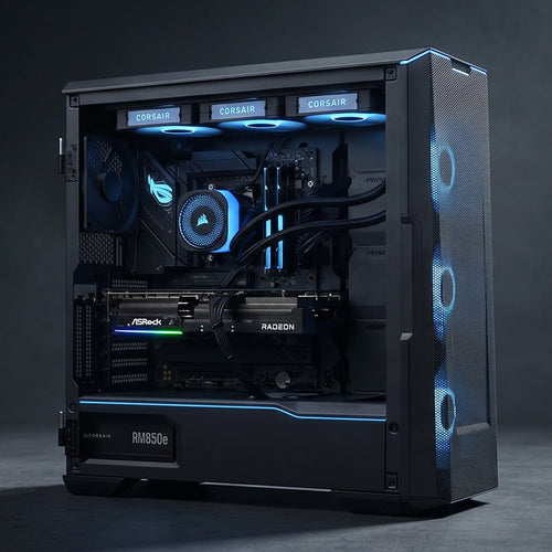 4K Gaming PC with RX 9070 XT in Phanteks Eclipse G500A - $4,780 SGD | Mansa Computers