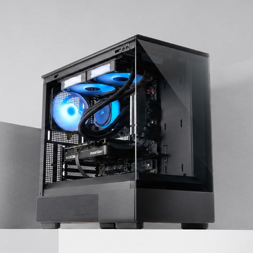 starter gaming PC Singapore Zalman P10 with RX 9060 XT and Ryzen 7 7800X3D built by Mansa Computers