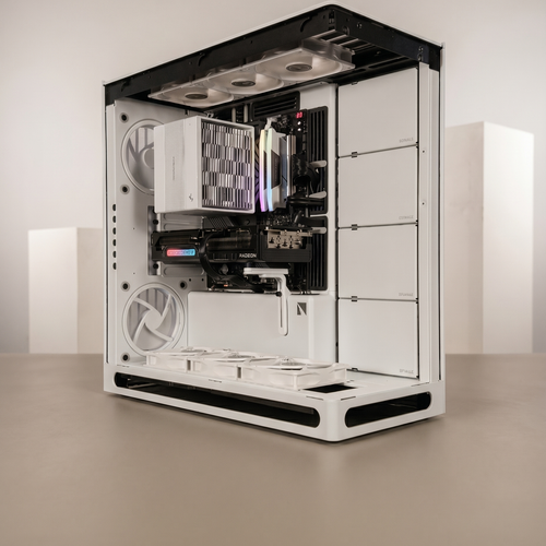 4K Gaming PC with RX 9070 XT in HAVN HS420 White - $3,730 SGD | Mansa Computers