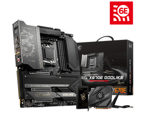 MSI MEG X670E Godlike Wi-Fi & Bluetooth DDR5 E-ATX Motherboard - Mansa Computers
