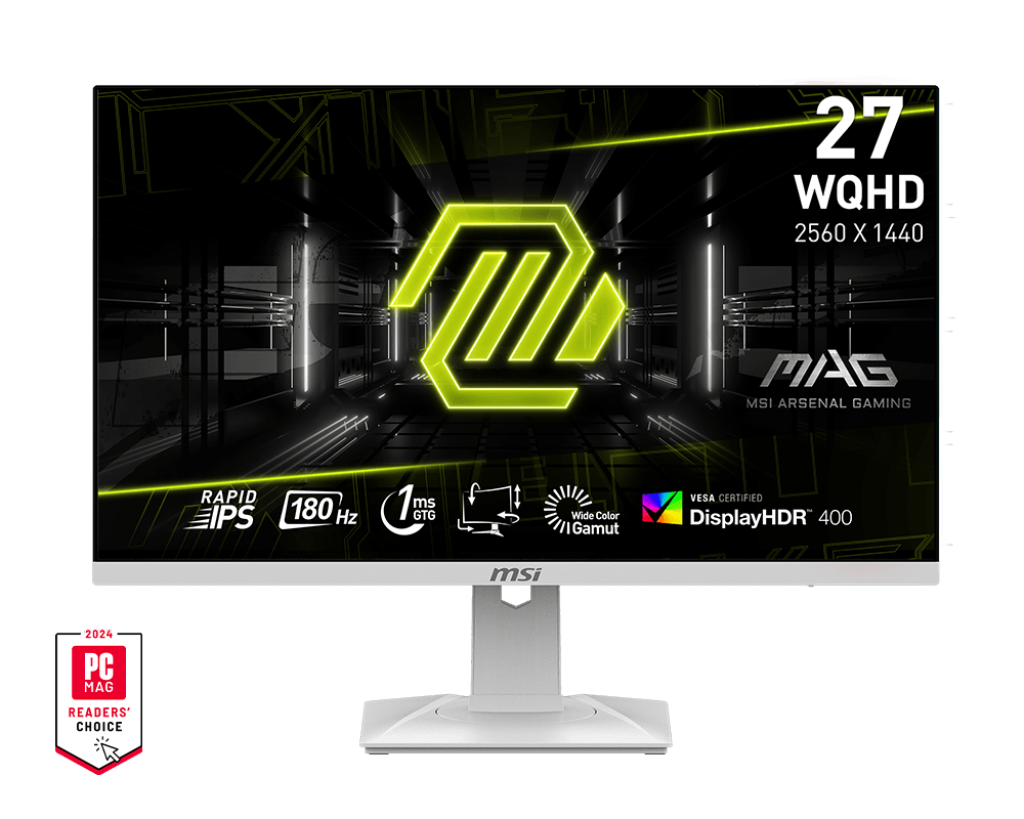 MSI ARSENAL GAMING 27&quot; MAG 274QRFW Rapid IPS 180Hz Monitor