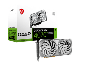 MSI RTX 4070 Ti Super 16 GB Ventus 2X OC White - Mansa Computers