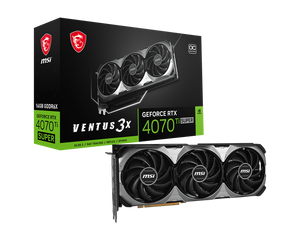 MSI RTX 4070 Ti Super 16 GB Ventus 3X OC - Mansa Computers