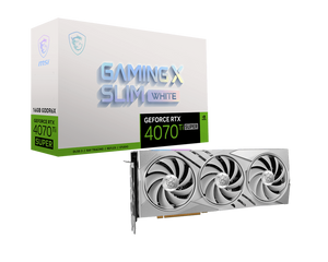 MSI RTX 4070 Ti Super 16 GB Gaming X Slim White - Mansa Computers