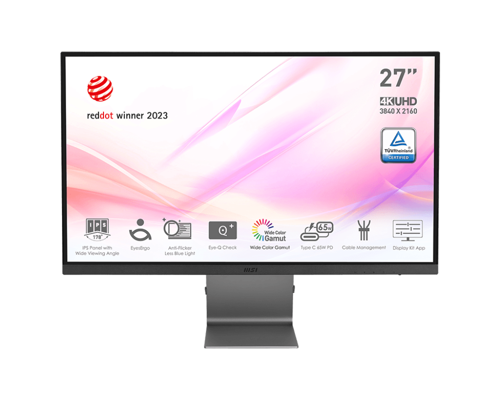 MSI 27&quot; Modern MD271UL IPS 60Hz Business &amp; Productivity Monitor