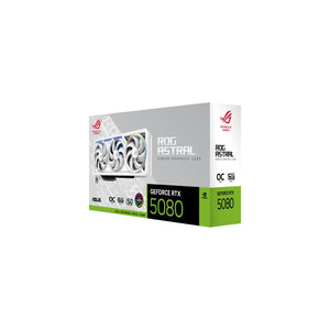 ASUS RTX 5080 ROG Astral 16 GB GDDR7 White OC Edition - Mansa Computers