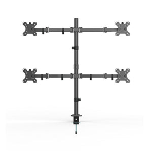 SS02-84 Quad Monitor Bracket (Single Pole) - Mansa Computers