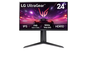 LG 24GS65F-B 24” UltraGear Full HD IPS 1080P 180Hz Gaming Monitor - Mansa Computers
