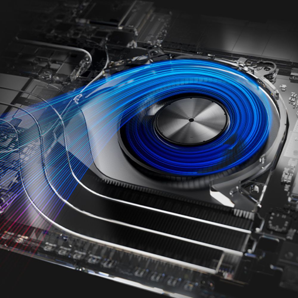 Streamlined inward airflow