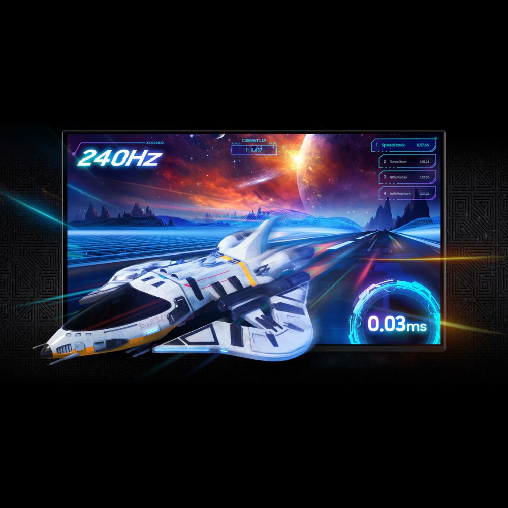240Hz Refresh Rate & 0.03ms Response Time