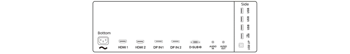 PHILIPS 438P1 43&quot; IPS 4K 60Hz Ultra HD LCD Monitor
