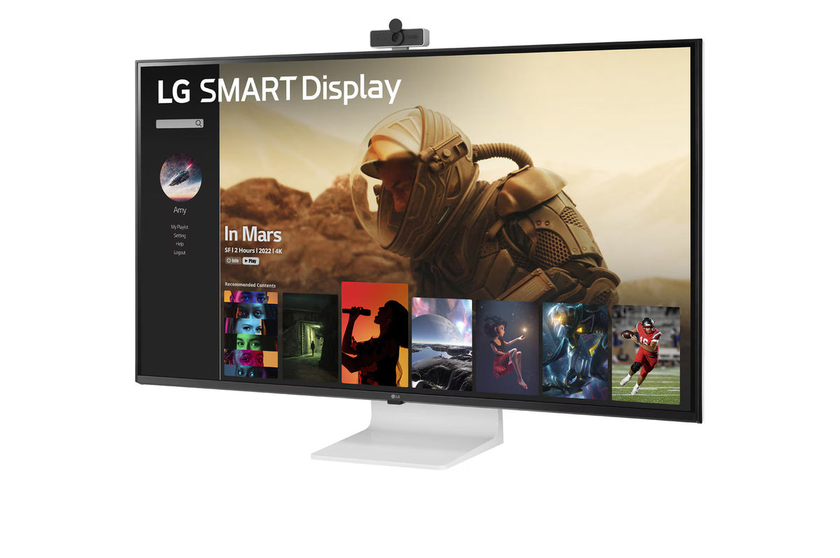 LG 43SQ700S-W UHD 4K 60Hz  43&quot; Smart Monitor