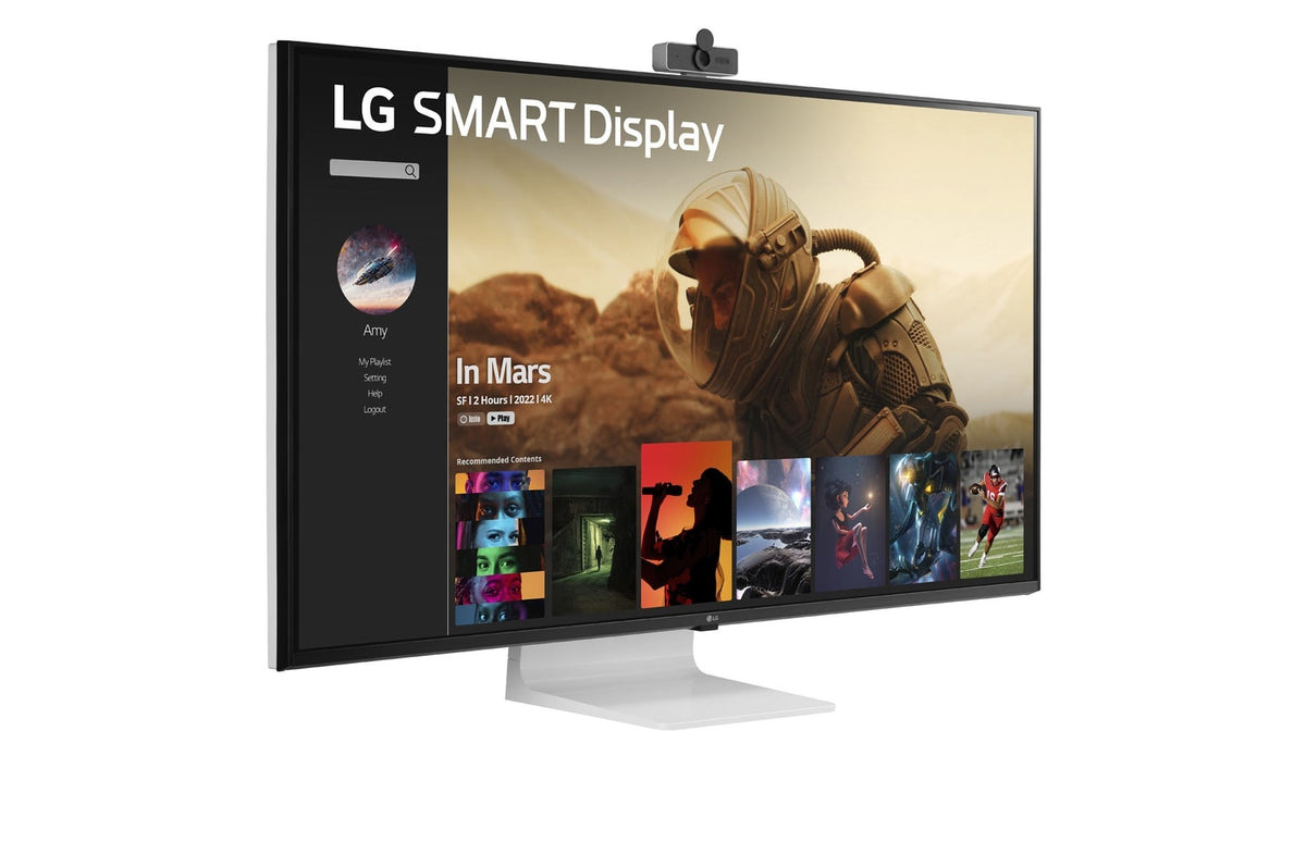 LG 43SQ700S-W UHD 4K 60Hz  43&quot; Smart Monitor
