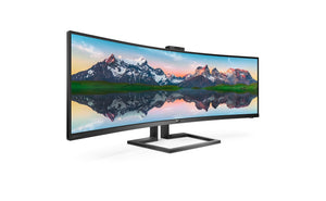 PHILIPS 499P9H1 48.8" VA 2K 70Hz 32:9 SuperWide curved LCD display Monitor - Mansa Computers