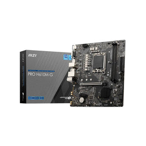 MSI PRO H610M-G - Practical LGA1700 Motherboard