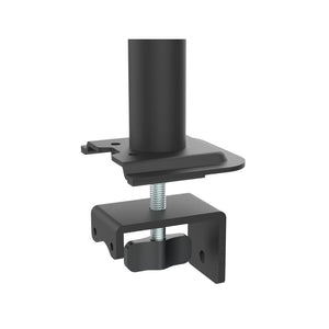 SS02-42DL Single Monitor Bracket with Laptop Mount (Single Pole) - Mansa Computers