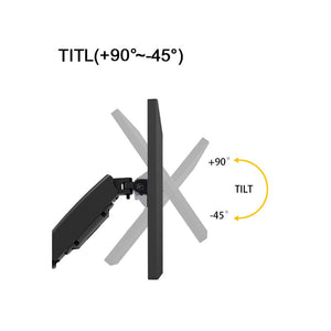 SG05-21 Single Monitor Arm (Mechanical Spring) - Mansa Computers