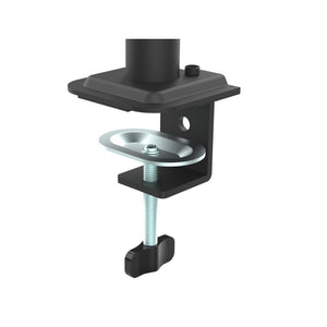 SS02-42DL Single Monitor Bracket with Laptop Mount (Single Pole) - Mansa Computers