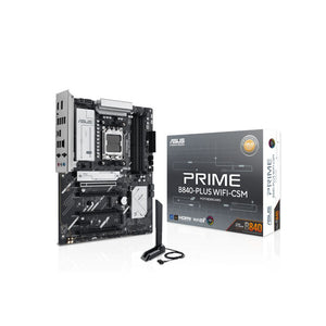ASUS B840-PLUS WIFI-CSM PRIME DDR5 ATX Motherboard - Mansa Computers