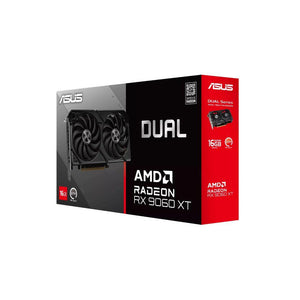 ASUS Dual RX 9060 XT 16GB GDDR6 – Compact 2.5-Slot Cooling