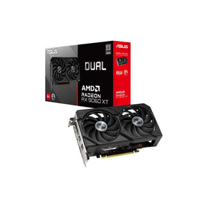 ASUS Dual Radeon RX 9060 XT 8GB – Compact Dual-Fan Design