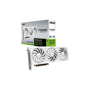 ASUS PRIME RTX 5070 OC – White 12GB GDDR7 Graphics Card