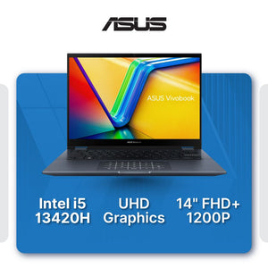 ASUS Vivobook S 14 Flip TP3402VA-LZ638W Productivity Laptop - Mansa Computers