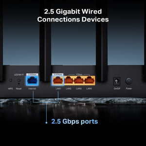 TP-Link Archer BE400 BE6500 Dual-Band Wi-Fi 7 Router - Mansa Computers