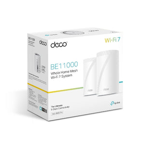 TP-Link Deco BE65 Pro BE11000 Whole Home Mesh WiFi 7 System (2-pack) - Mansa Computers