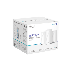 TP-Link Deco BE85 BE22000 Tri-Band Whole Home Mesh WiFi 7 System (3-pack) - Mansa Computers