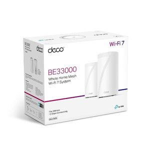 TP-Link Deco BE95 BE33000 Quad-Band Whole Home Mesh WiFi 7 System (2-pack) - Mansa Computers