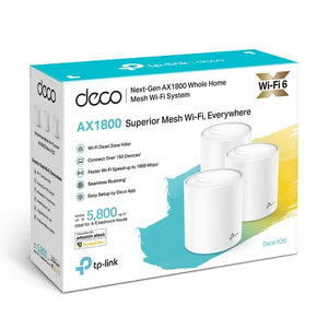 TP-Link Deco X20 AX1800 Whole Home Mesh Wi-Fi System (3-pack) - Mansa Computers