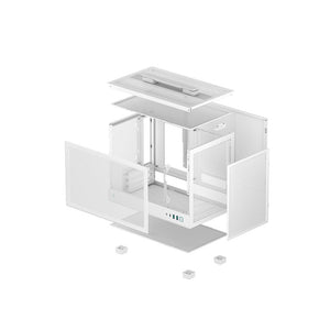 DeepCool CH160 ITX Case – Tempered Glass Mini-ITX Chassis