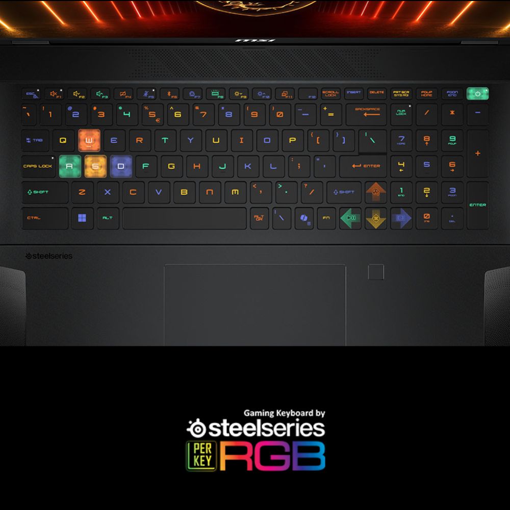 Per-key RGB & SteelSeries GG