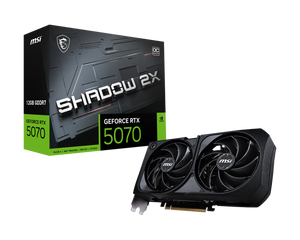 MSI GeForce RTX 5070 12GB Shadow 2X OC Graphics Card - Mansa Computers