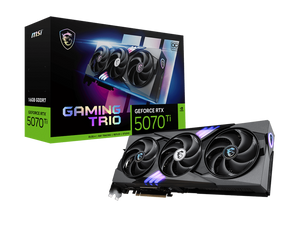 MSI GeForce RTX 5070 Ti 16GB Gaming Trio OC Graphics Card - Mansa Computers