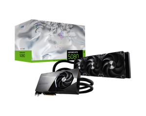 MSI GeForce RTX 5080 16G SUPRIM LIQUID SOC Graphics Card - Mansa Computers