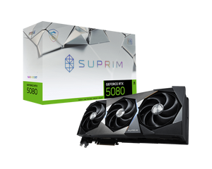 MSI GeForce RTX 5080 16G SUPRIM SOC Graphics Card - Mansa Computers