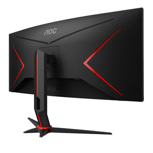 AOC 34" CU34G2XP 180Hz VA WQHD Curved Gaming Monitor - Mansa Computers