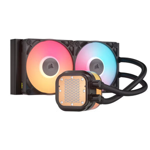 CORSAIR iCUE LINK TITAN 240 RX LCD Liquid CPU Cooler - Mansa Computers