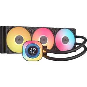 CORSAIR iCUE LINK TITAN 360 RX LCD Liquid CPU Cooler - Mansa Computers