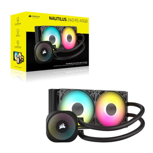 CORSAIR NAUTILUS 240 ARGB, 240mm Radiator, Liquid CPU Cooler - Mansa Computers