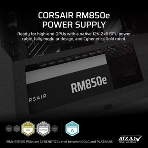 Corsair RM850e RMe 850W ATX 3.1 Power Supply - Mansa Computers