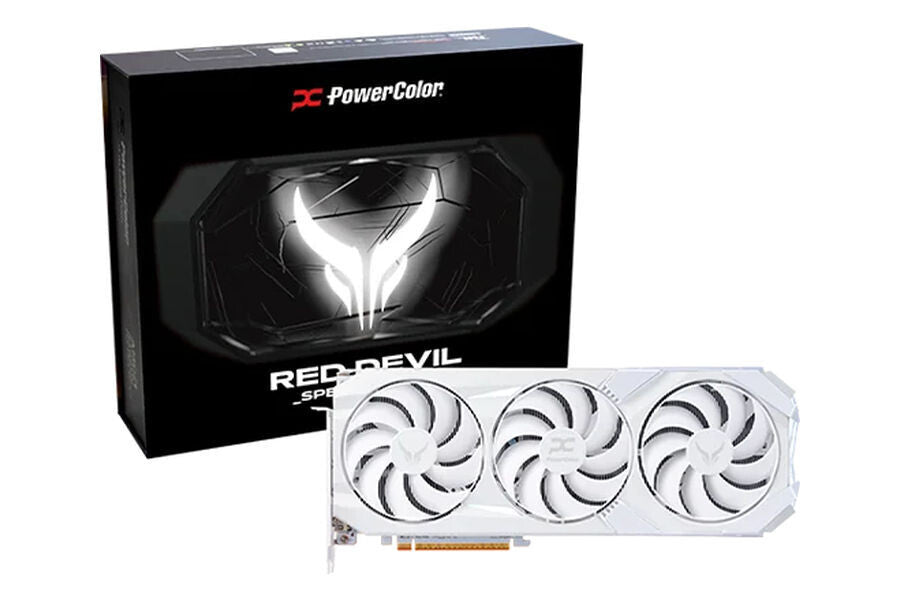 Powercolor RX 9070 XT 16GB GDDR6 Red Devil Spectral White Limited Edition