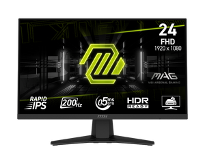MSI 24" MAG 244F Rapid IPS Gaming Monitor - Mansa Computers